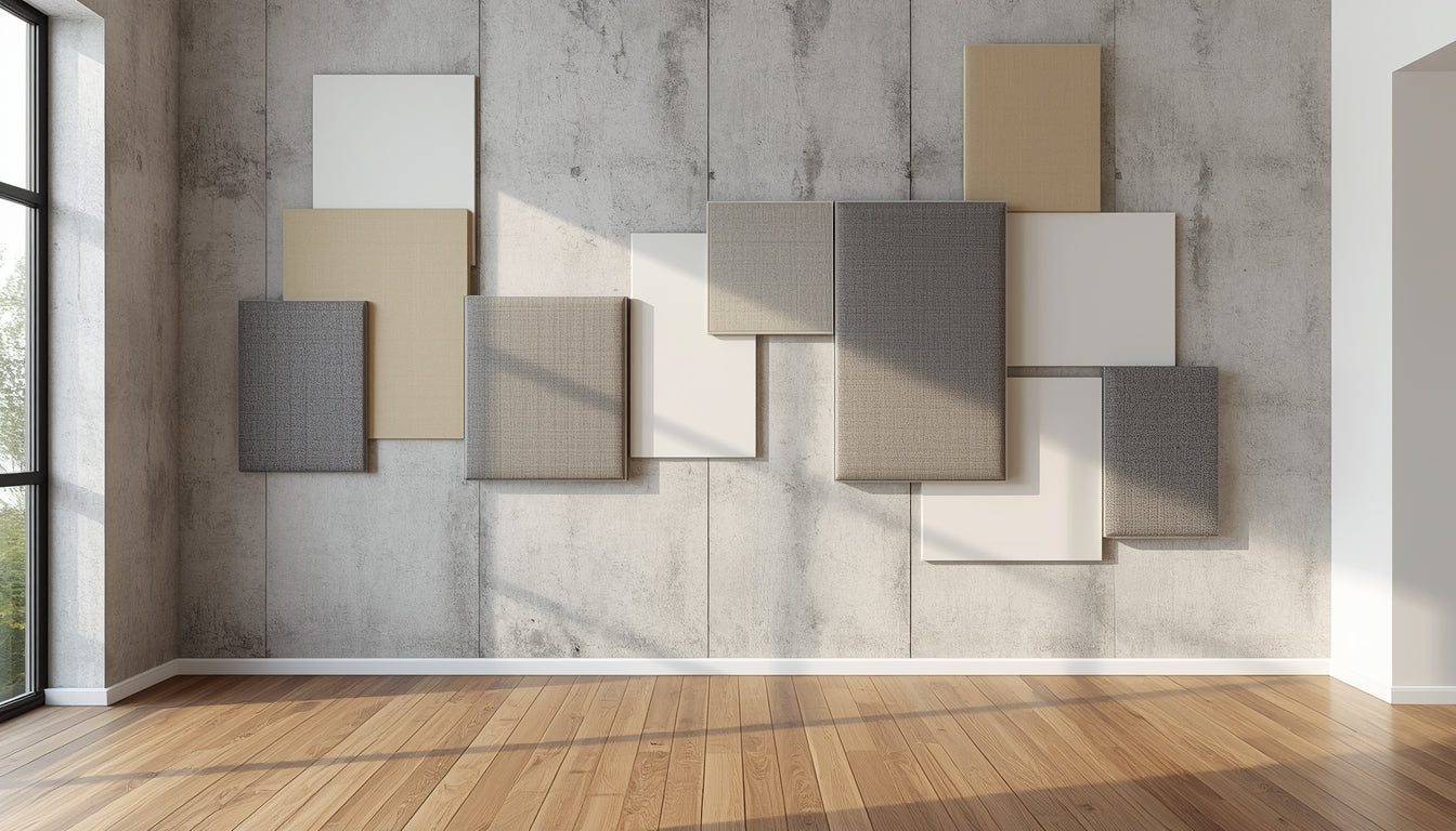 Acoustic Panels for Concrete Walls