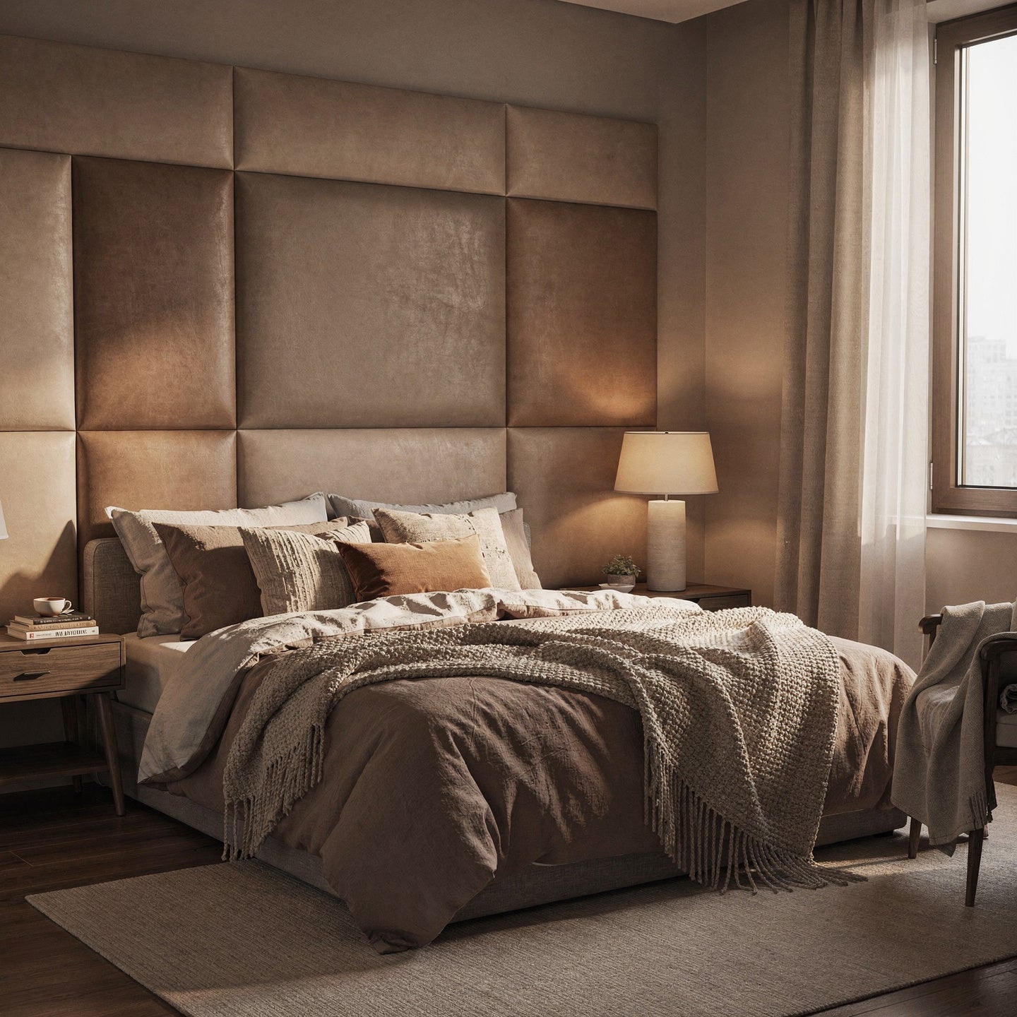 Eco-Leather Acoustic Wall Panels