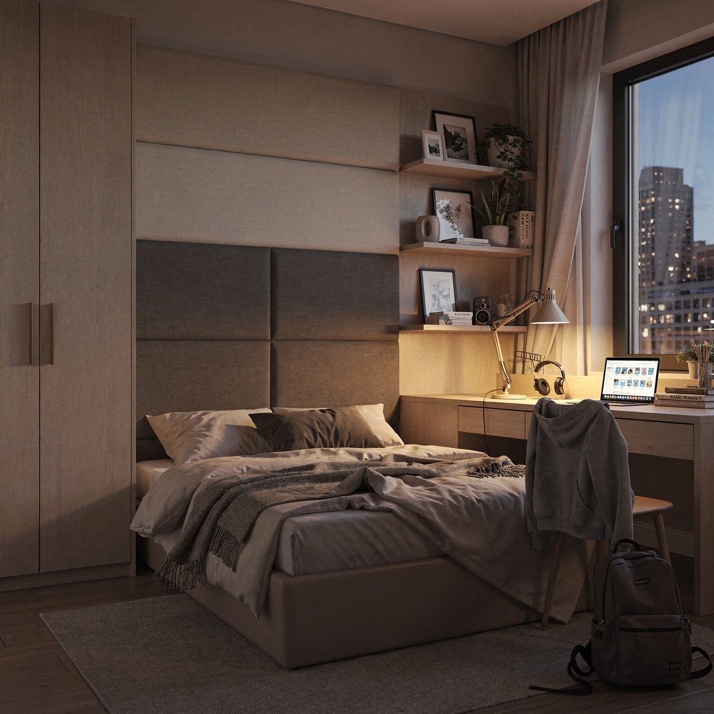 Eco-Leather Acoustic Wall Panels