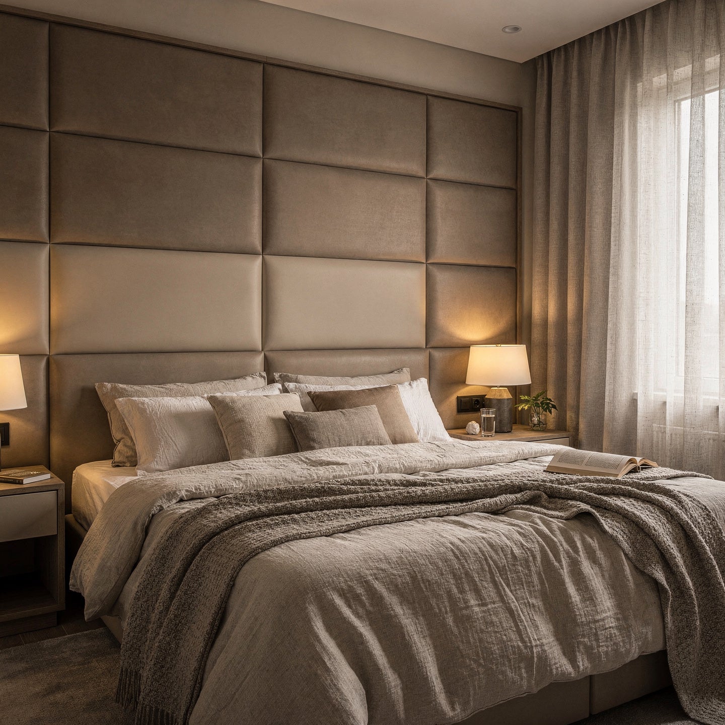 Eco-Leather Acoustic Wall Panels