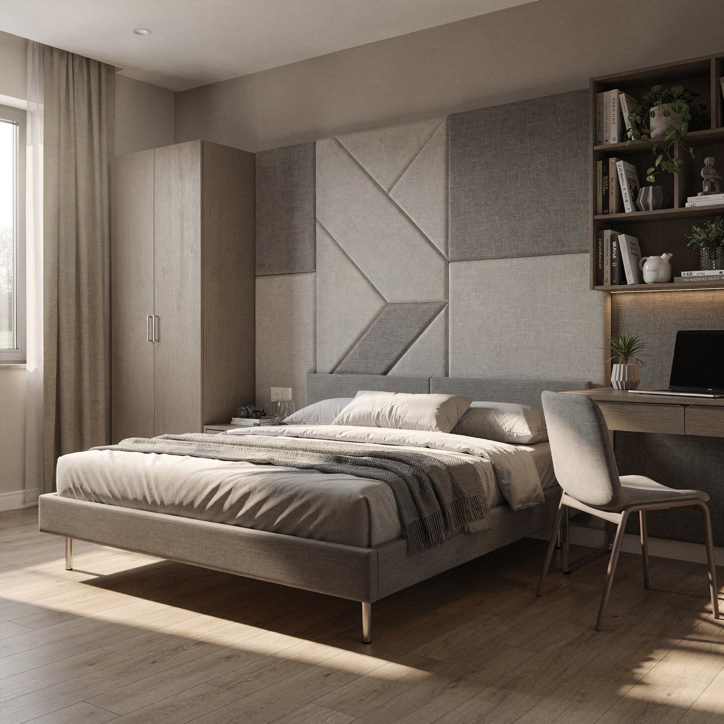 Samt-Akustikwandpaneele